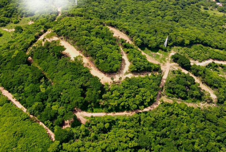 Foto aérea de la vista