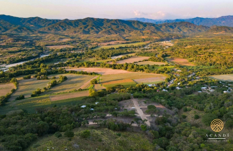 Foto área de Acandí