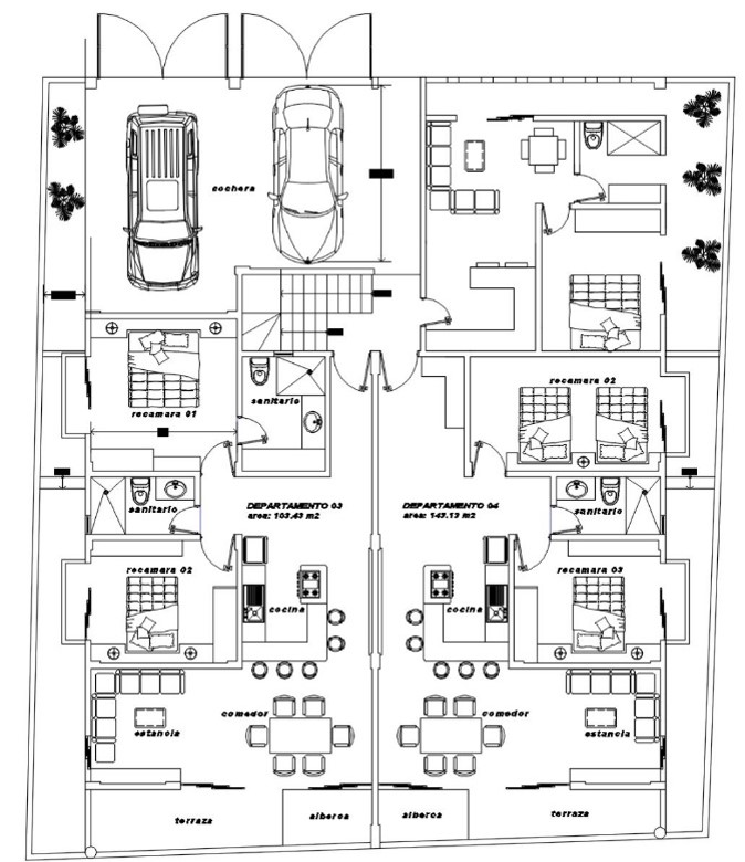 1st floor 3, 4, 5